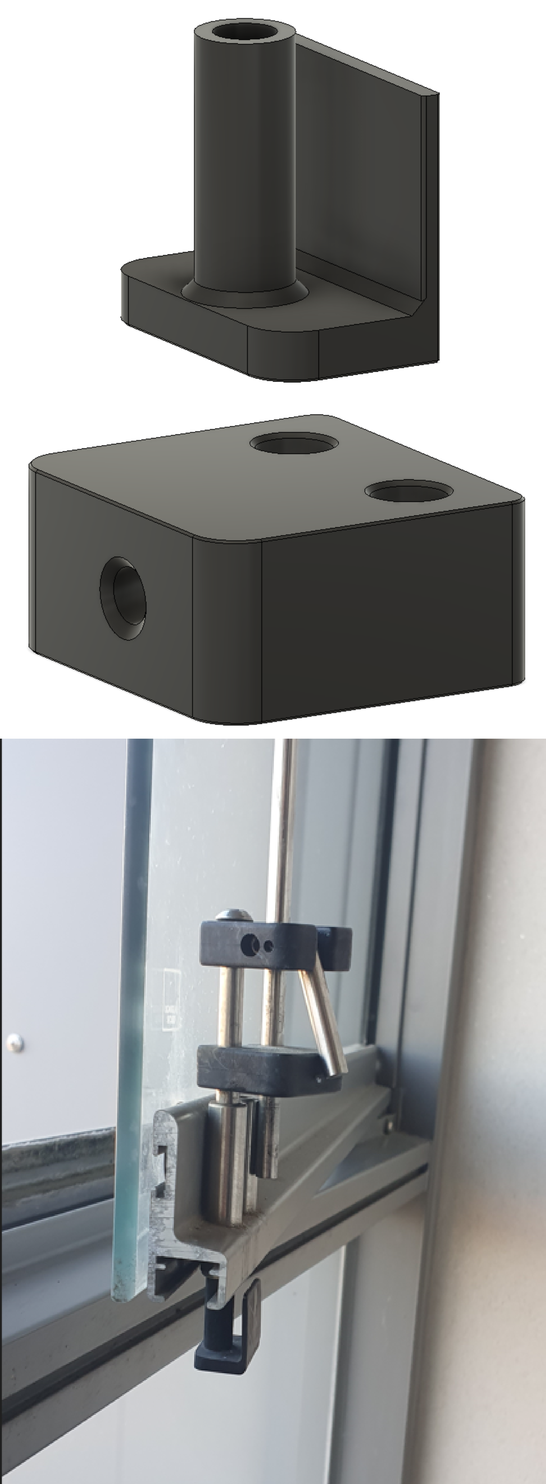 3D printed window lock replacement